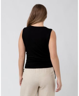 Jodie Ruched Ribbed Tank