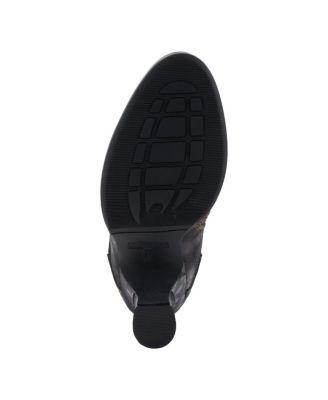 L’Artiste Women’s ROSELIA-STUNIN Lace-Up Booties with Handpainted Floral Details, Rainbow Stitching & Salsa Heel