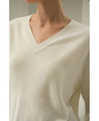 V-Neck Baby Cashmere Sweater