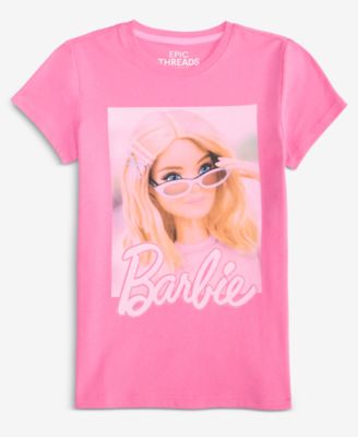 Epic Threads - Girls 5-20 Barbie Long-Sleeve Hooded Butterfly T-Shirt