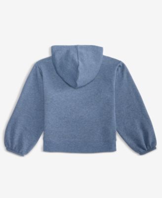 Girls' 5-20 Long-Sleeve Hooded Butterfly Sweatshirt