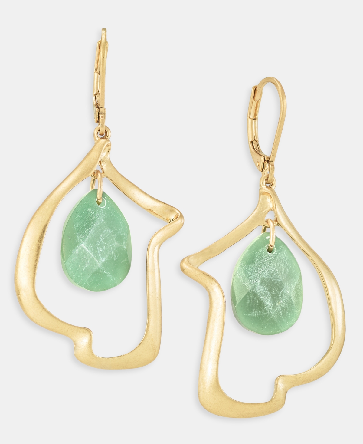 Style & Co Stone Orbital Drop Earrings, Macy's Exclusive