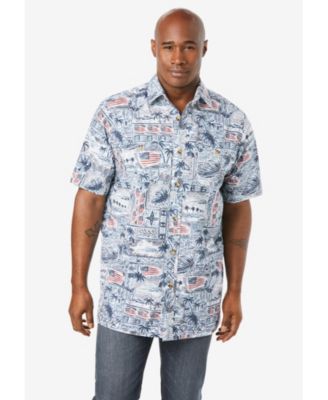 Men's Short Sleeve American Sport Shirt