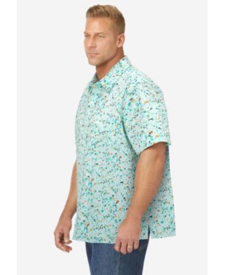 Big & Tall The No-Tuck Casual Short Sleeve Shirt