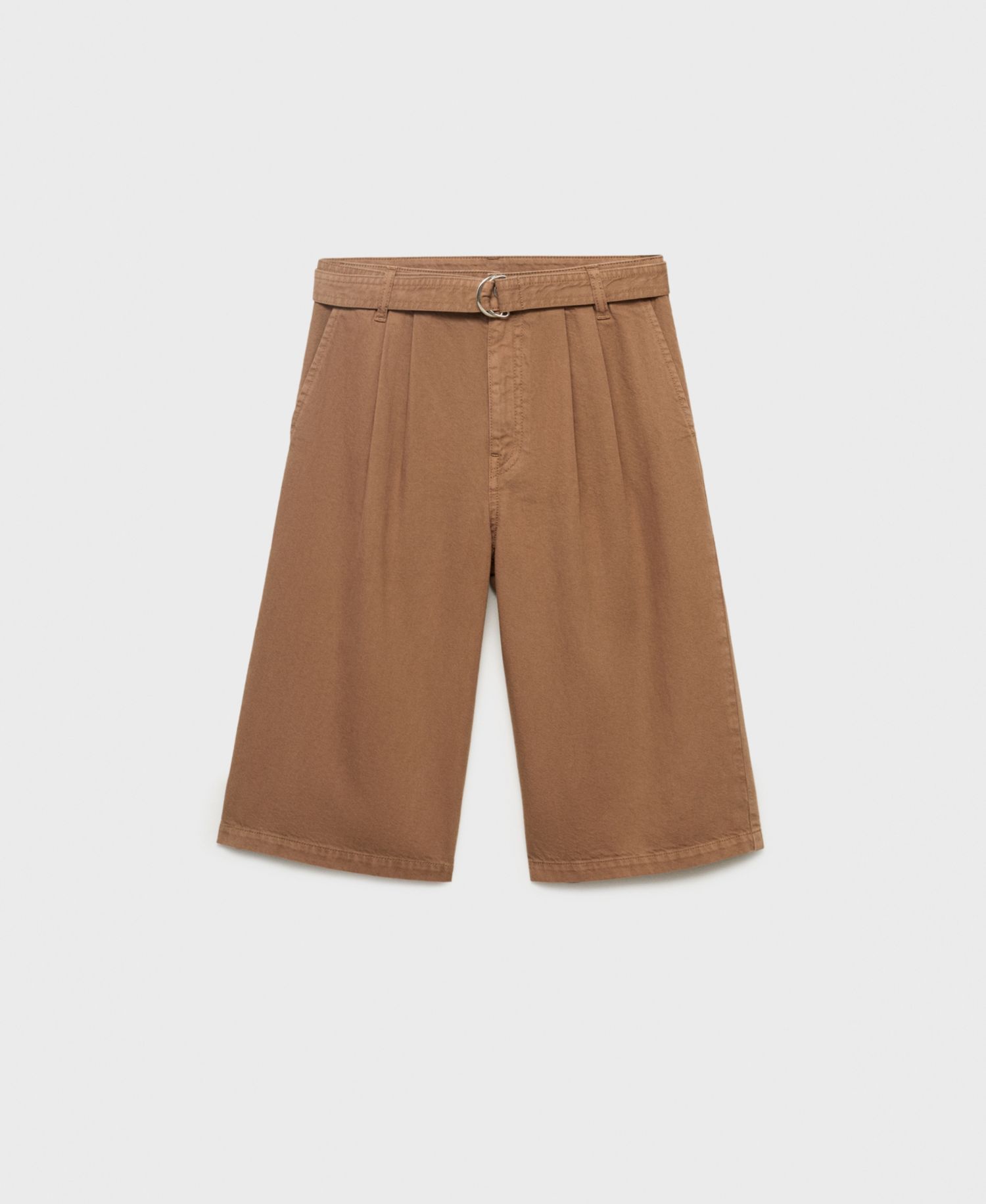 Women's Belted Denim Jorts