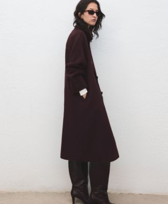 Women's Handmade Oversized Wool Coat