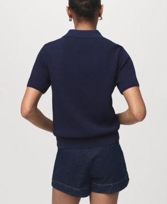 Women's Shirt Collar Sweater