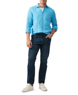 Men's Coromandel Linen Long Sleeve Slim Fit Shirt