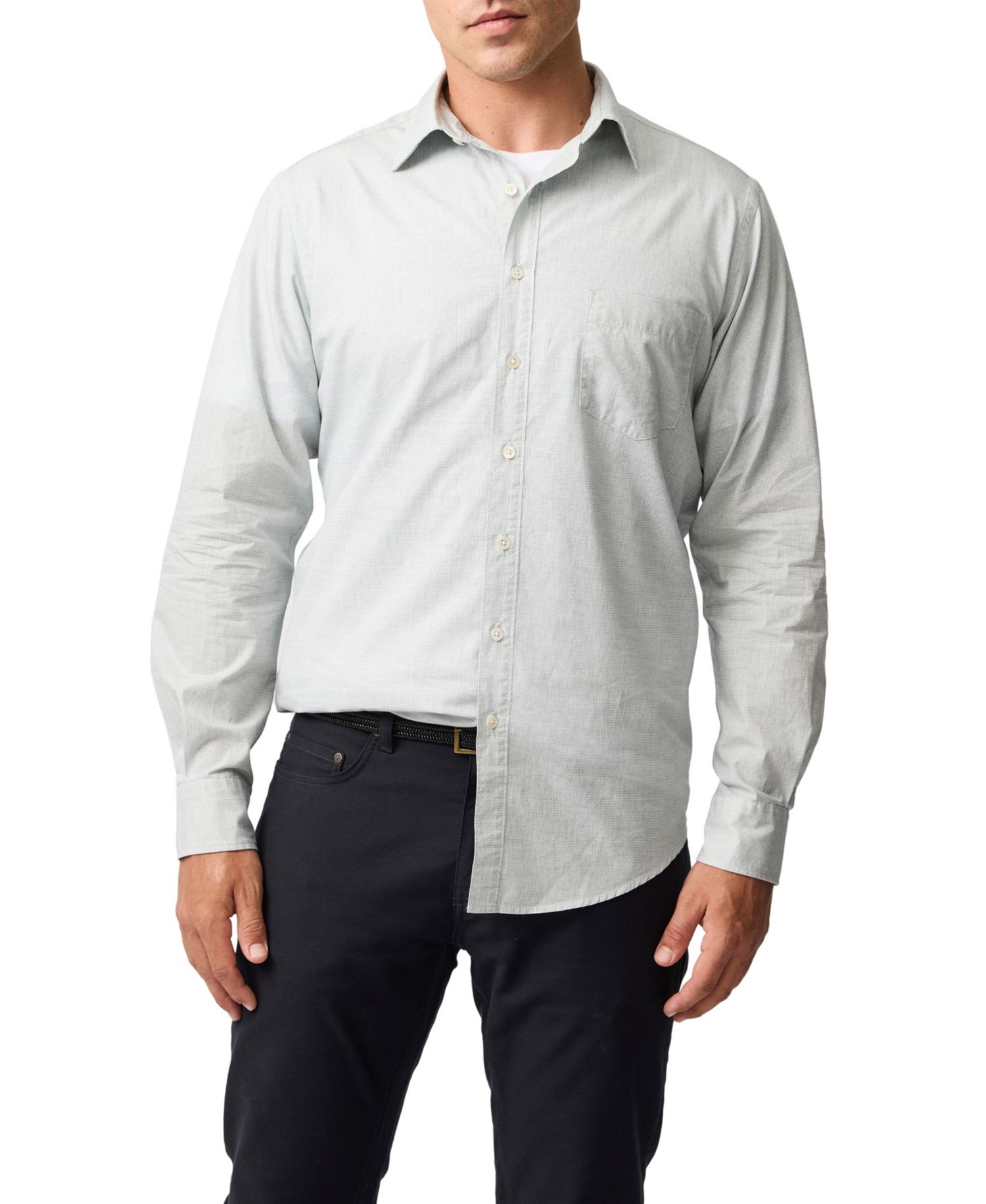 Men's Mount Riley Long Sleeve Slim Fit Shirt