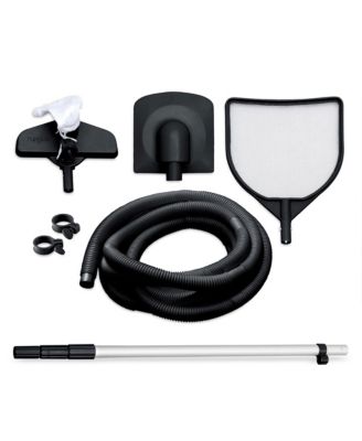 24'x12'x52" Oasis Rectangle Outdoor Above Ground Swimming Pool, Gray