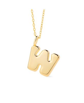 Letter Necklace - Bubble Letter Necklace