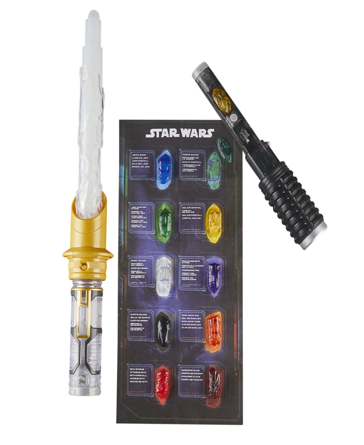 Star Wars Power Crystal Lightsaber In Multi
