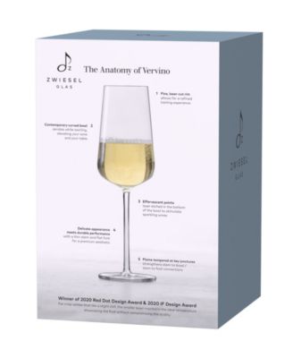 Vervino Champagne Glasses, Set of 4