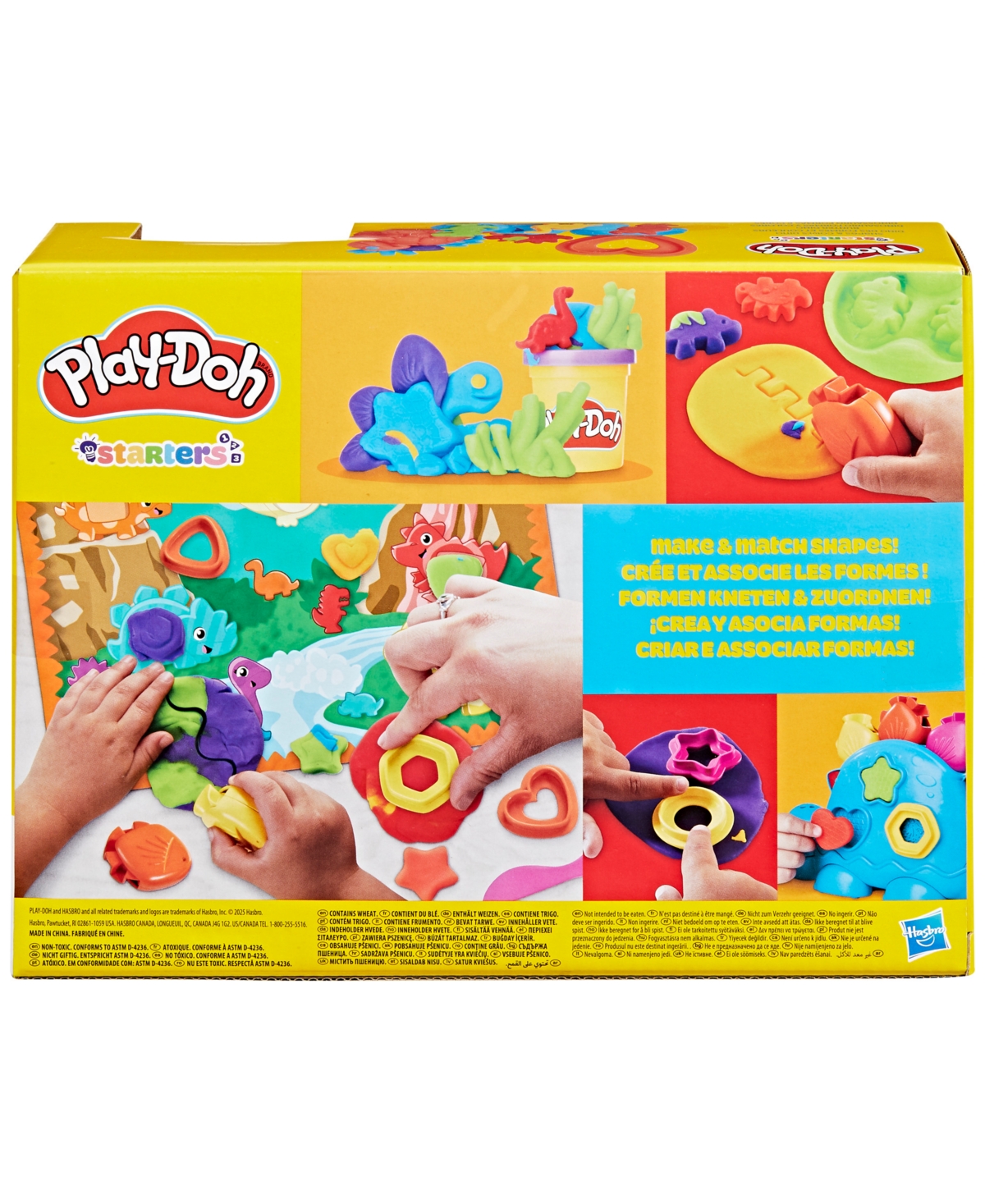 Play-Doh Shapes and Colors Dinosaur Toy Starter Set