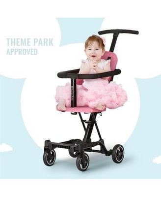 Coast Rider Travel Stroller Lightweight Stroller Compact Portable Vacation Friendly Stroller, Sky Blue