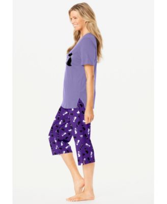 Women's Dreams and Co. 2-Piece Capri PJ Set