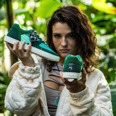 Women's Green Jade Low-top Sneaker