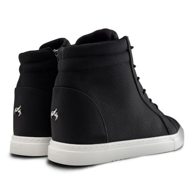 Women's Black Wedge Sneaker