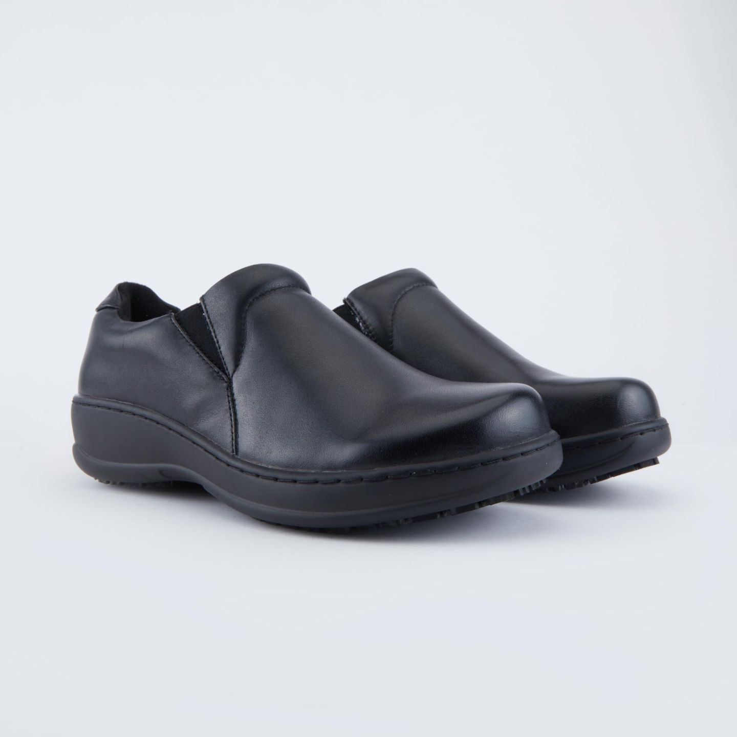 Женские туфли Spring Step Professional Woolin Leather Slip-On Work Loafer with Removable Insole and Padded Collar, цвет: Чёрный — фото 3
