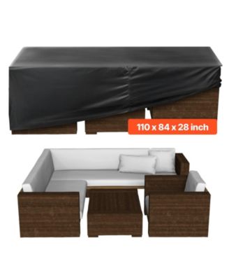 Waterproof Patio Furniture Cover 420D for Outdoor Table Chairs and Sofa