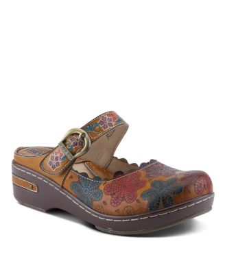 Women's Flochino Leather Clogs