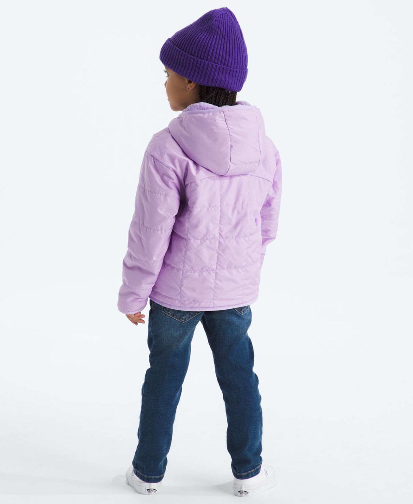 Куртка The North Face Shasta Hooded Jacket для девочек, цвет: Сиреневый — фото 2