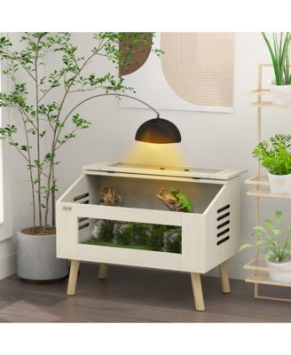 30 Gallon Reptile Terrarium W/ Top Opening Windows & Air Vents