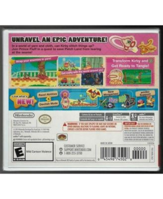 Kirby's Extra Epic Yarn - Nintendo 3DS