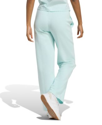 Women's Essentials Small Logo Feel Cozy Open Hem Pants