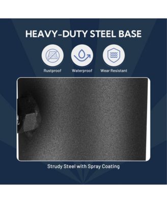 RV Ladder Mounted Flagpole Holder Camper Trailer Truck Fits 1" to 2 3/8" Pole