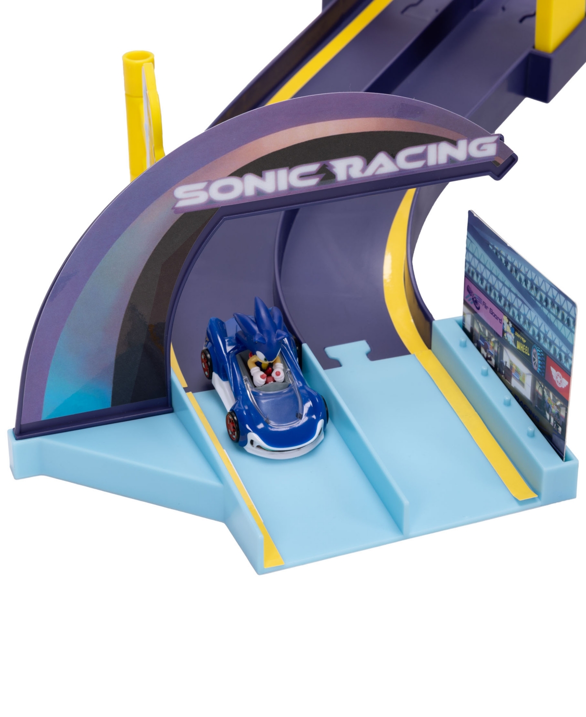 Sonic E-stadium Track Set Die-cast Vehicle In Multi