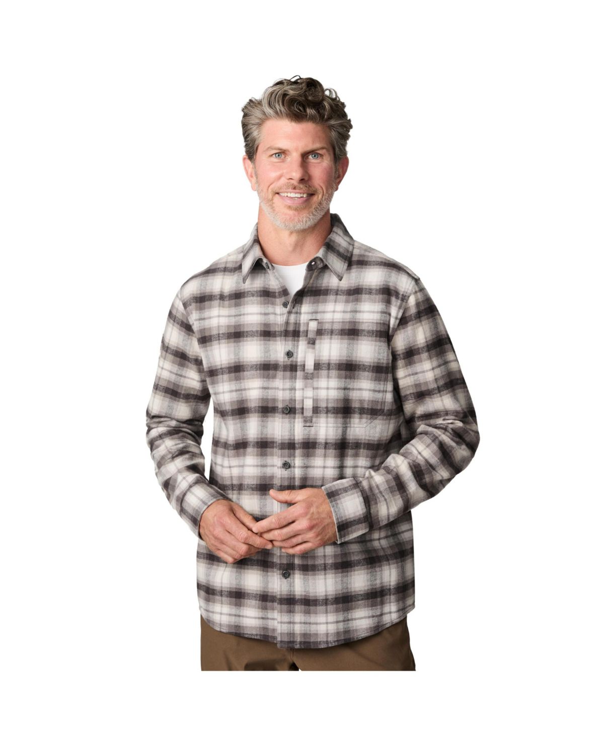 Мужская фланелевая рубашка Easywear