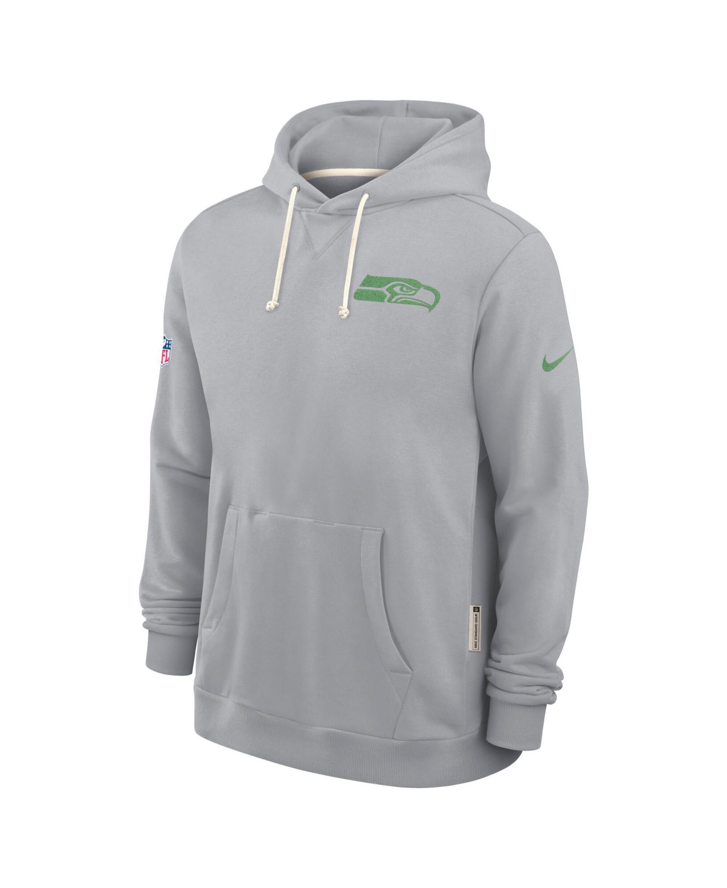 Мужское худи Nike Gray Seattle Seahawks 2025 NFL Rivalries Sideline Dri-Fit — фото 3