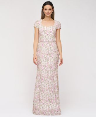 Women's Embroidered Sweetheart Mermaid Gown