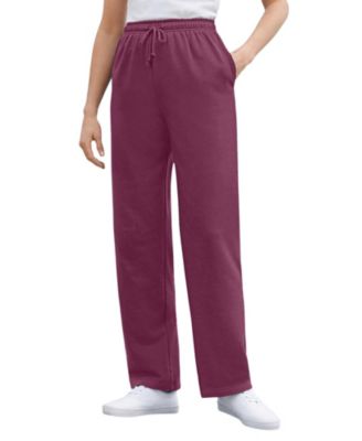 Plus Size Within Better-Fleece Pull-On Drawstring Sweatpants