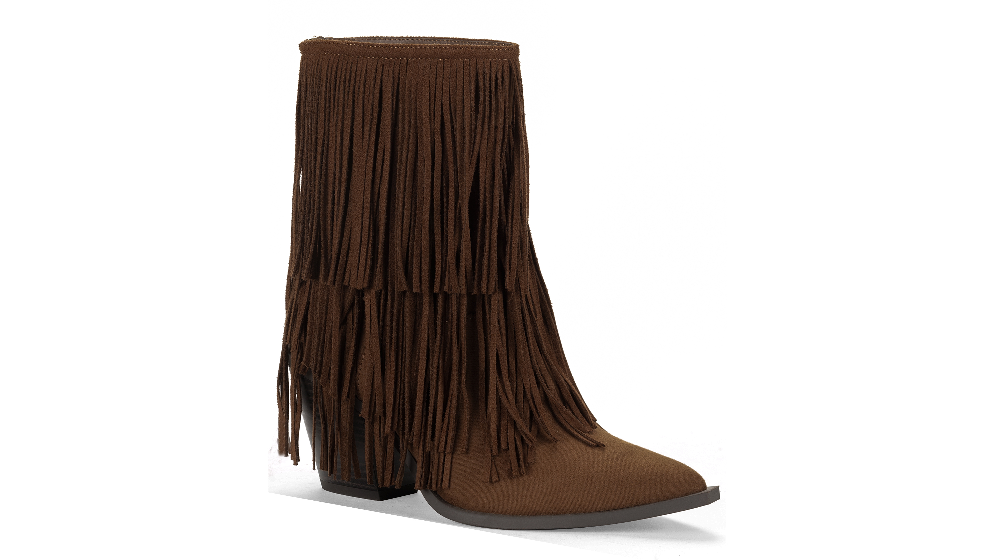 Wild Pair Women's Leonie Fringe Booties, Macy's Exclusive