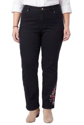 Women's Within Stretch Denim 5-Pocket Straight-Leg Jeans