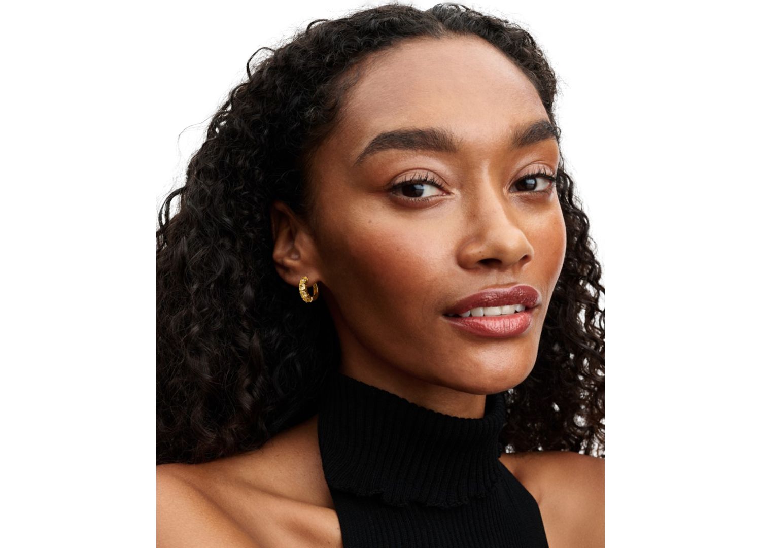 Yellow Hoop Earrings