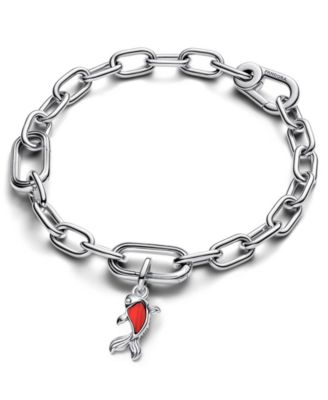 Red Murano Glass Koi Fish Mini Dangle Charms