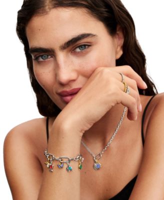 Turquoise-coloured Elephant Mini Dangle Charms