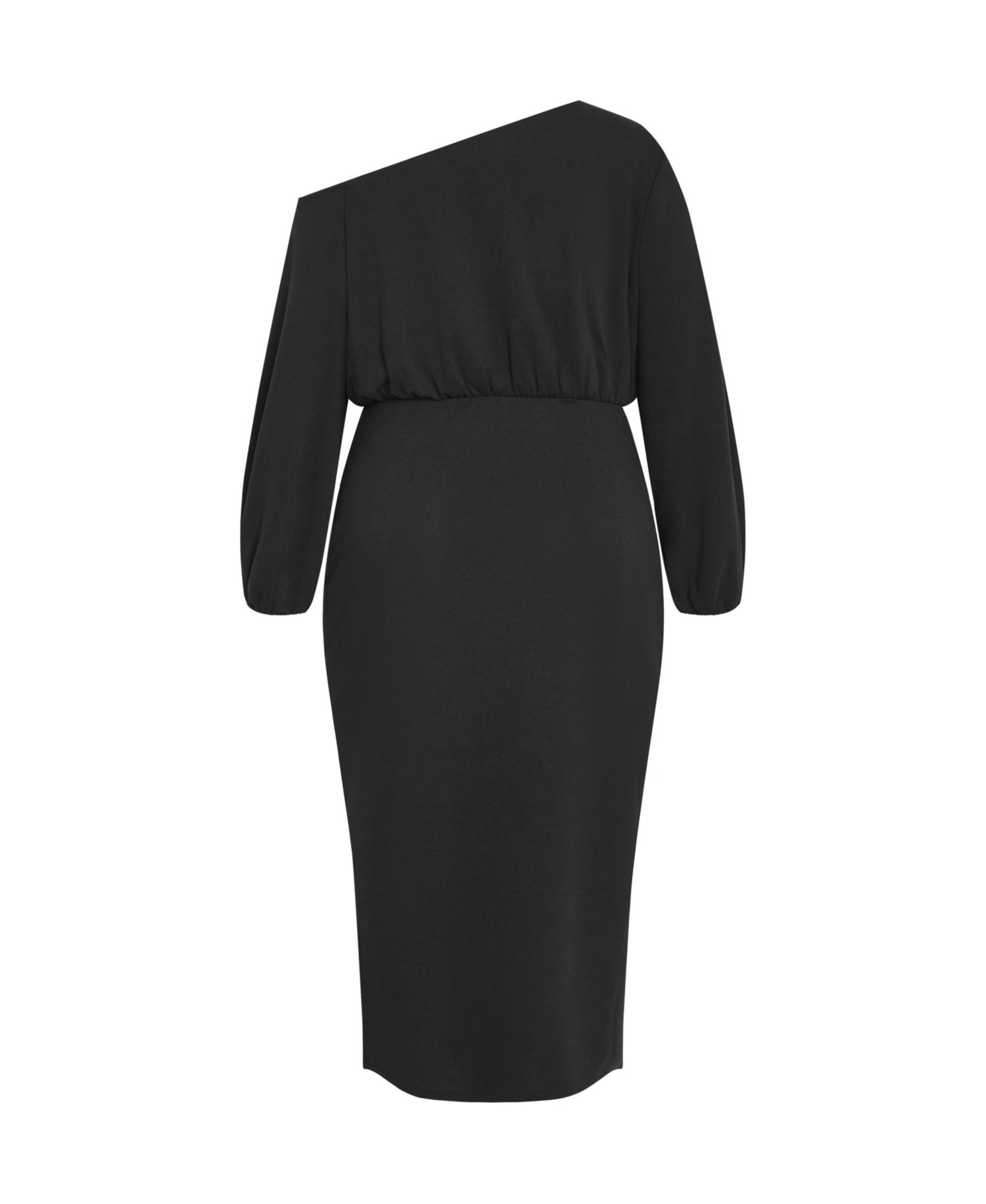 Plus Size Alysia Tie Front Midi Dress