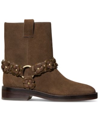 Women's Spade Flower Garden Moto Boots