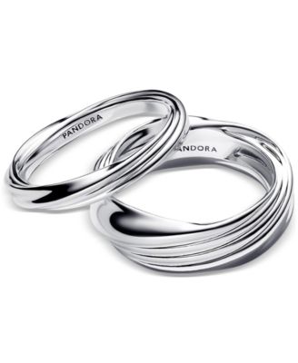 Twisted Double Stackable Ring