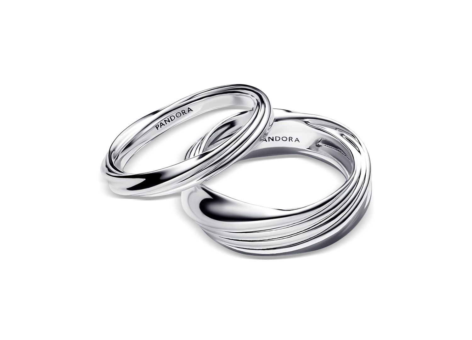 Twisted Double Stackable Ring