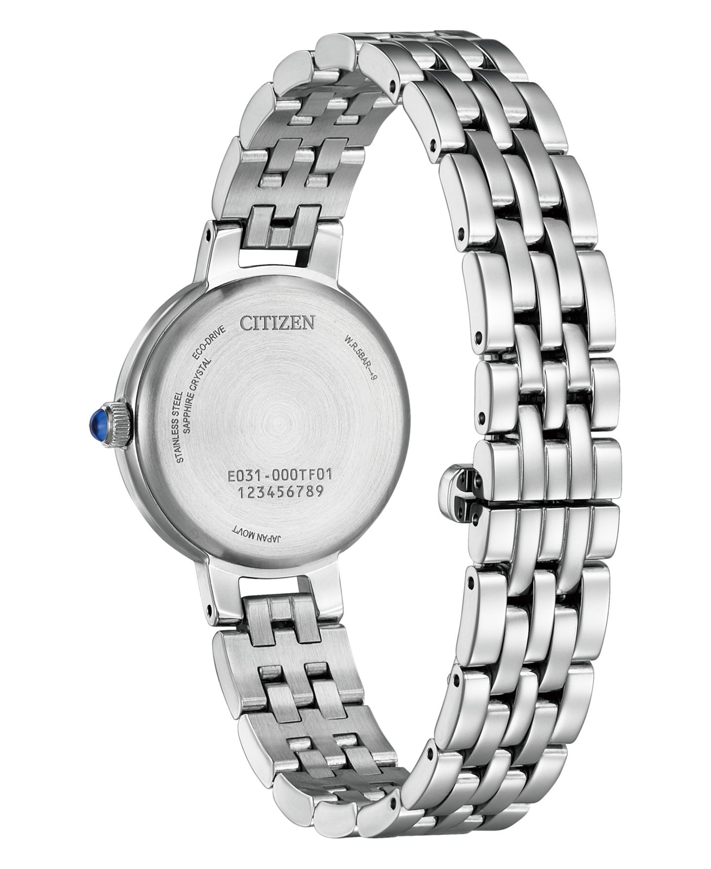 Женские часы Citizen Classic Silver-Tone Stainless Steel Bracelet Watch, 27.7mm — фото 5