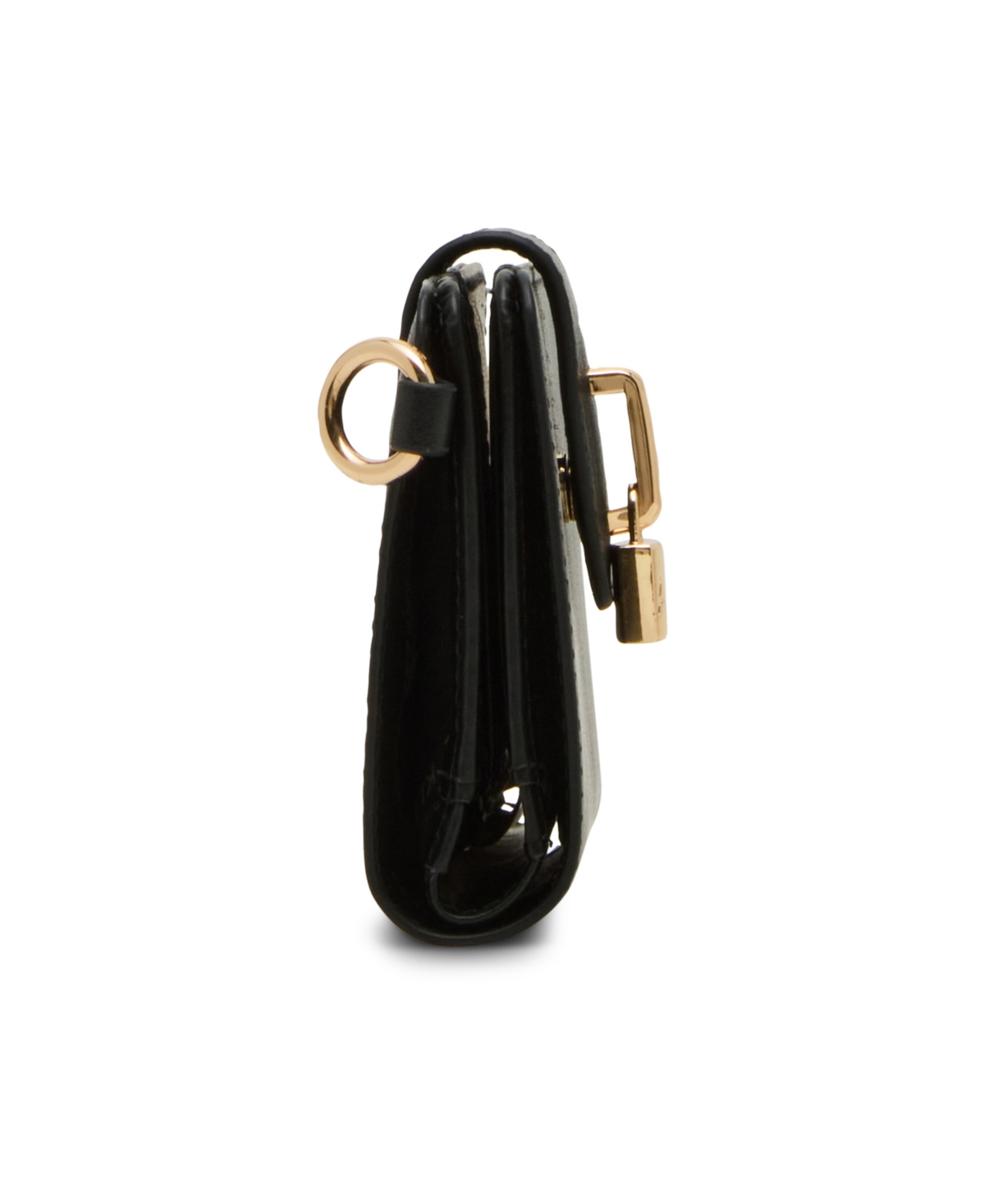 Anne Klein 2 Piece Lock Wristlet Gift Set With Bag Charm In Black