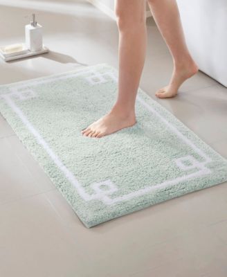 Evan Tufted Cotton Bath Rug, 24" x 40"