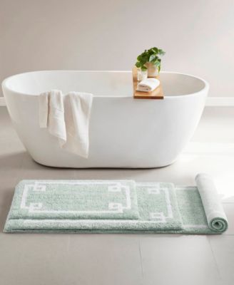 Evan Tufted Cotton Bath Rug, 24" x 40"