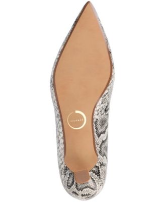 Women's Pammie Pointed Toe Kitten Heel Dress Pumps