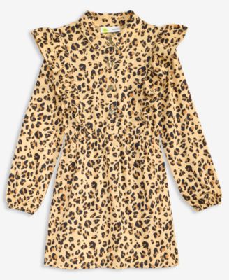 Epic Threads - Girls 5-20 Leopard-Print Shirt Dress